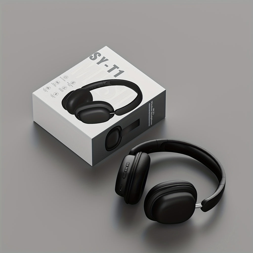 Wireless Gaming Headphones with Microphone – 15H Battery, Memory Foam - Walpex