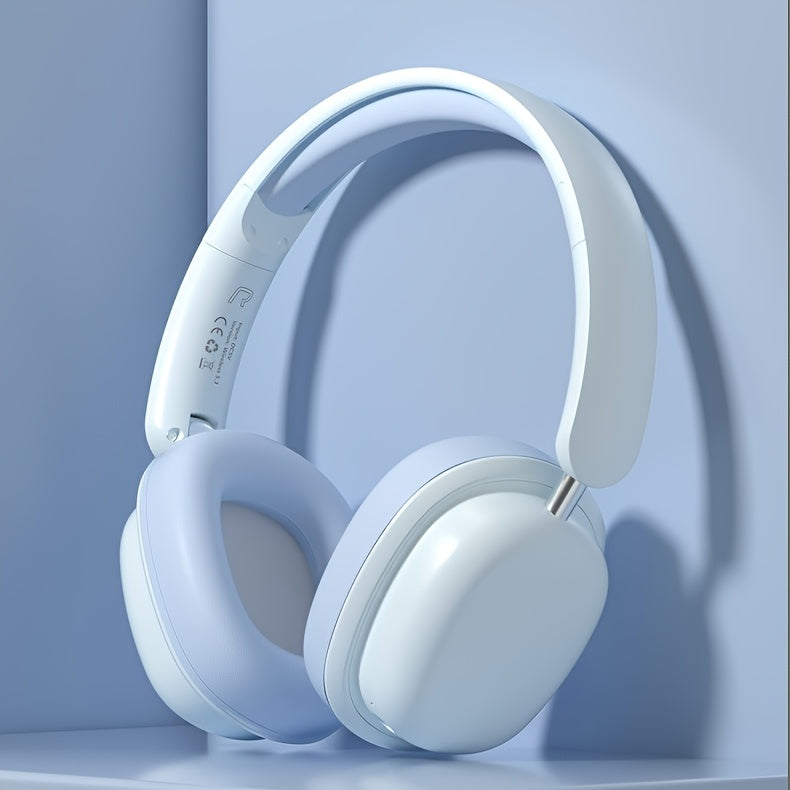 Wireless Gaming Headphones with Microphone – 15H Battery, Memory Foam - Walpex