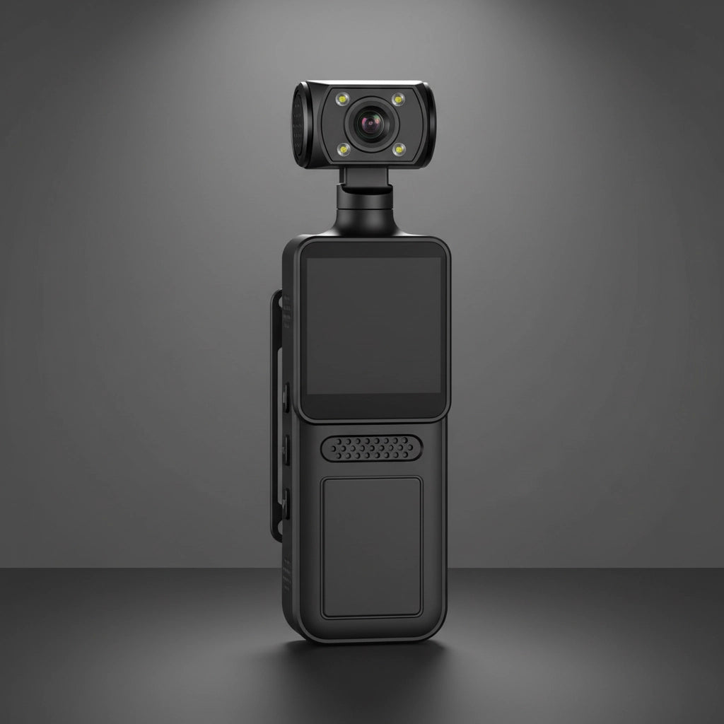 4K Pocket Action Camera with WiFi & 180° Rotating Lens