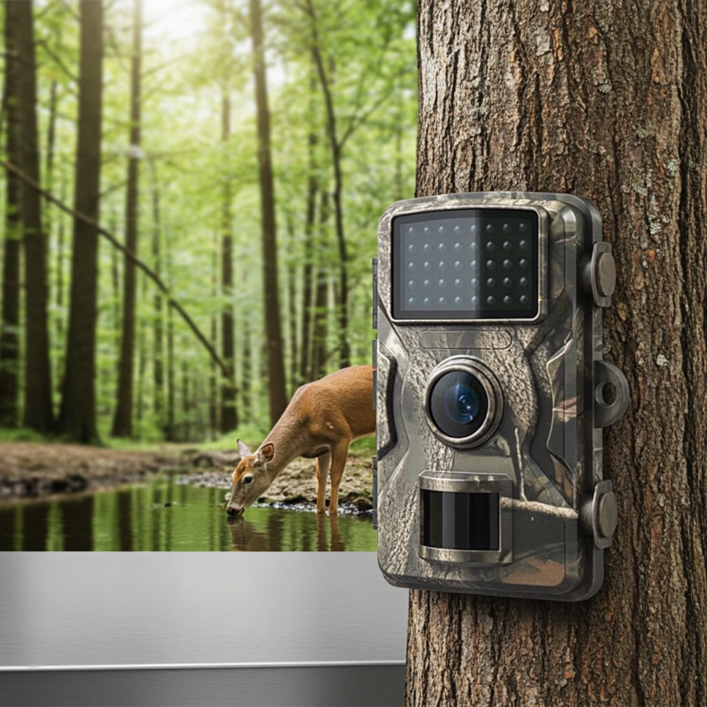 IP66 Waterproof Trail Camera with Night Vision & WiFi - Walpex