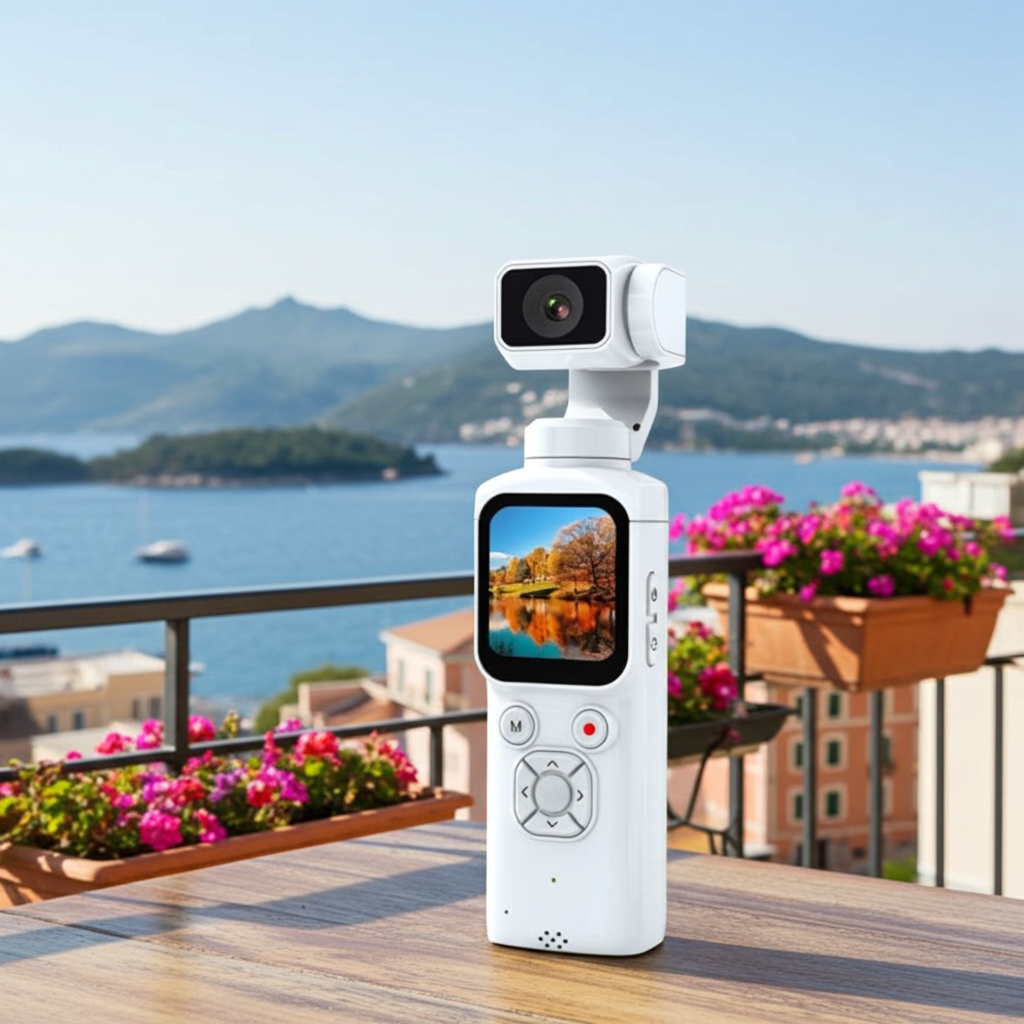 4K Gimbal Camera with Face Recognition & Motion Stabilisation - Walpex