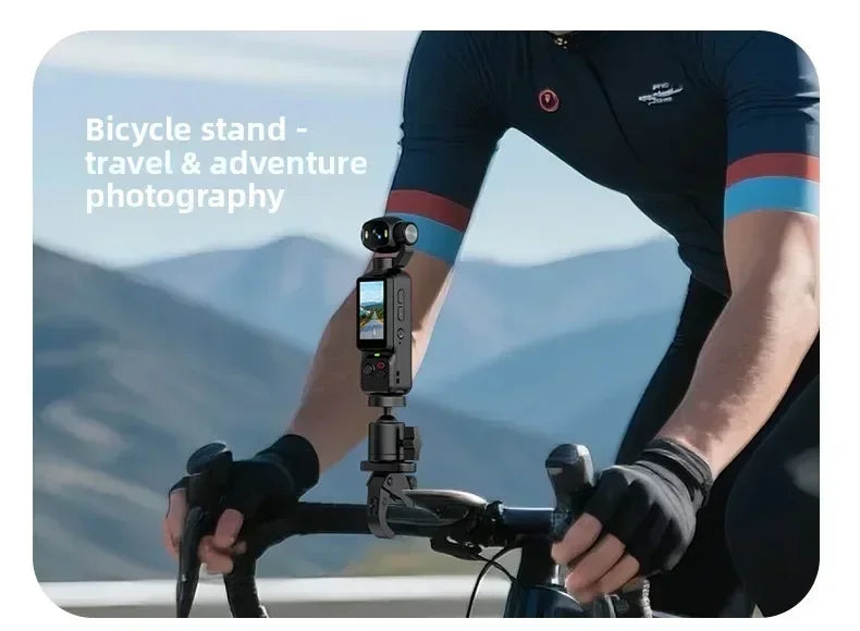Caméra d'action 4K avec objectif rotatif à 180° – EIS WiFi Écran tactile