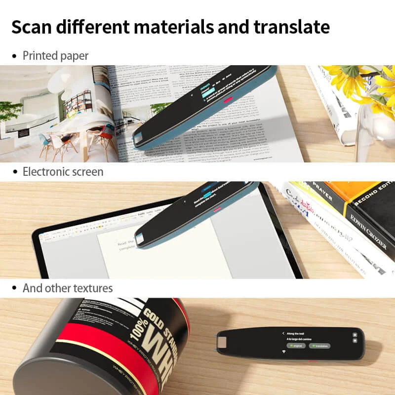 NEWYES Scan Reader Pen 3 PRO – Traducteur Vocal 112 Langues pour la Dyslexie