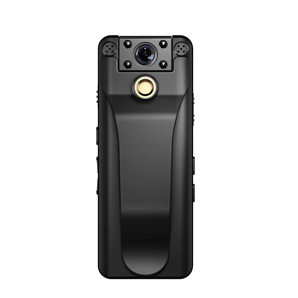 Mini caméra corporelle 1080P – Vision nocturne et clip magnétique