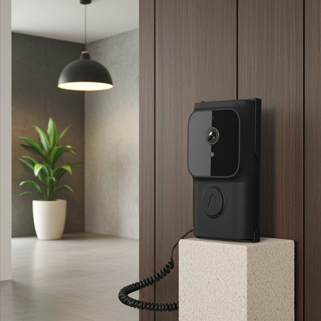 Smart WiFi Video Doorbell with 3.5" Screen & Night Vision - Walpex