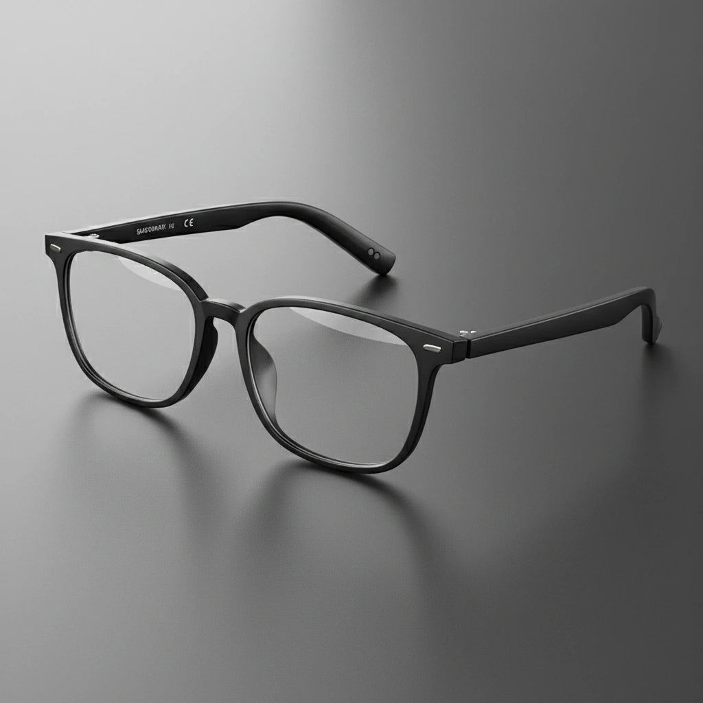 Smart Bluetooth Glasses with Open Ear Audio & Magnetic Interchangeable Lenses